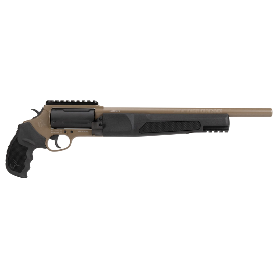 Taurus Judge Home Defender Revolver – 410 Bore / .45 Colt, Flat Dark Earth Cerakote