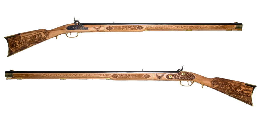Traditions Commemorative Kentucky Rifle 50 Caliber Muzzleloader – Anniversary