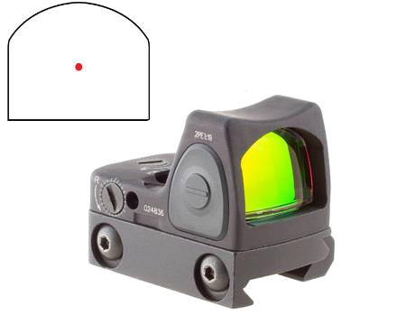 Trijicon RMR Type 2 Adjustable LED 3.25 MOA Red Dot Sight – RM33 Mount
