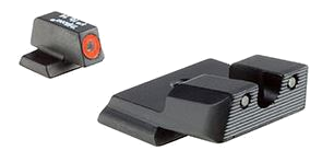 Trijicon HD S&W M&P Shield Night Sights – Glock 9mm/.40/.357 SIG/.45 GAP Orange Outline