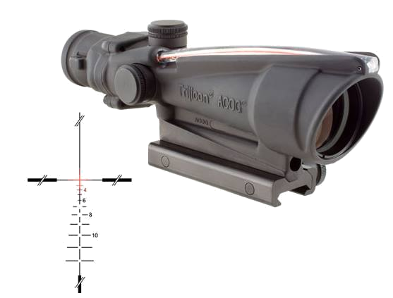 Trijicon Acog 3.5x35 Riflescope – Dual Illum. Red Crosshair