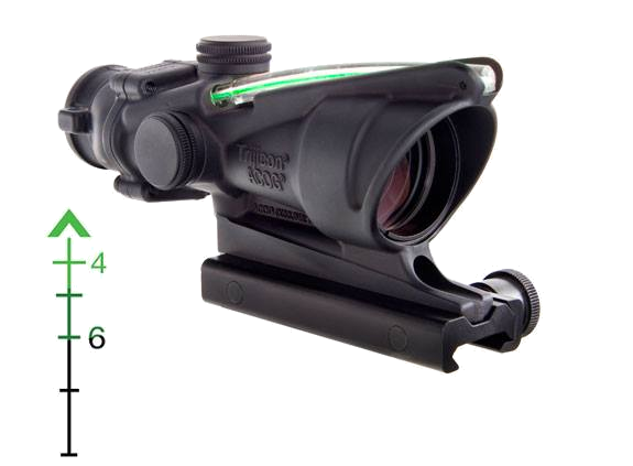 Trijicon Acog 4x32 Riflescope – Dual Illum. Green Chevron