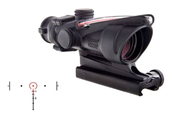 Trijicon Acog 4x32 Riflescope – Dual Illum Red Horseshoe/Dot