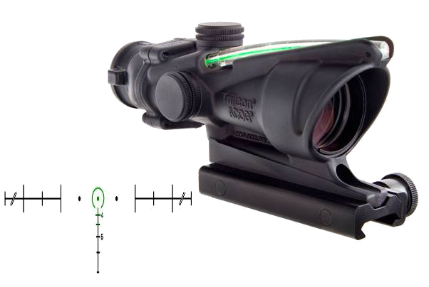 Trijicon Acog 4x32 Riflescope – Dual Illum Green Horseshoe/Dot