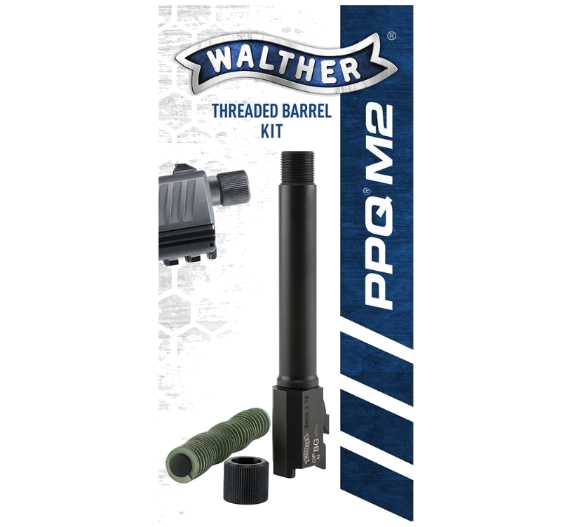 Walther PPQ 9mm 4.6" Threaded Barrel Kit