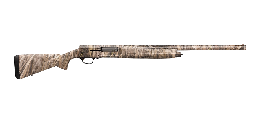 Browning A5 Camo 12 Gauge Shotgun – 26" Barrel, Habitat