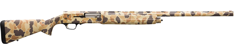 Browning A5 Camo 20 Gauge Shotgun – 26" Barrel, Vintage Tan