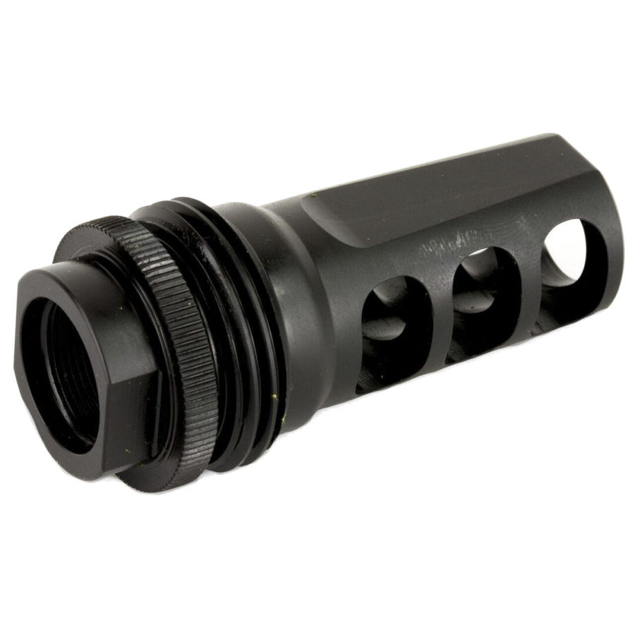SilencerCo Hybrid ASR Muzzle Brake – 5/8X32, Black
