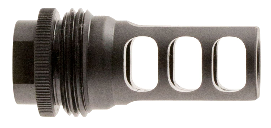 SilencerCo Hybrid ASR Muzzle Brake – 5/8x24, Black