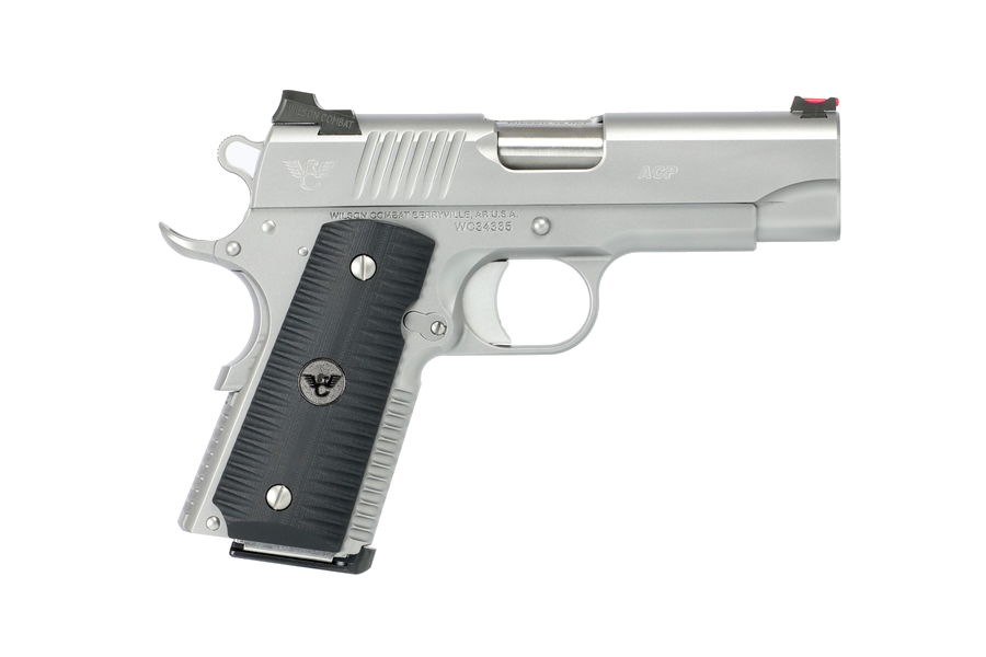 Wilson Combat ACP Compact 9mm Pistol – Stainless