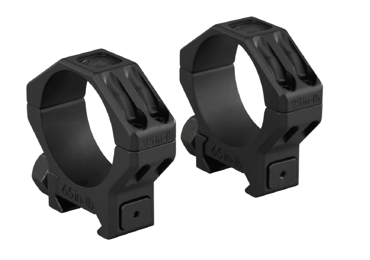 SIG Sauer Alpha6 Ring Set Scope Rings – Matte Black