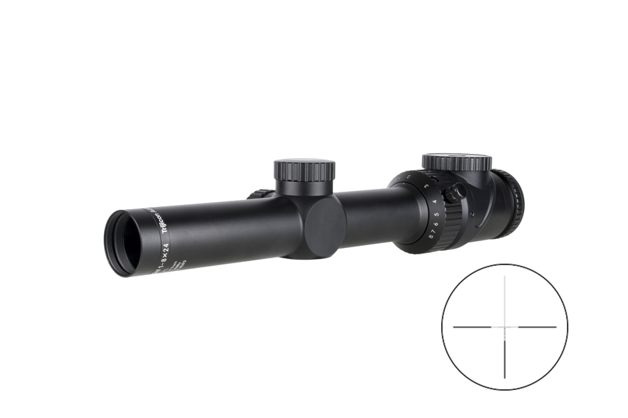 Trijicon AccuPoint 1-8x24 Riflescope – BDC Hunter HOlds w/Green Dot