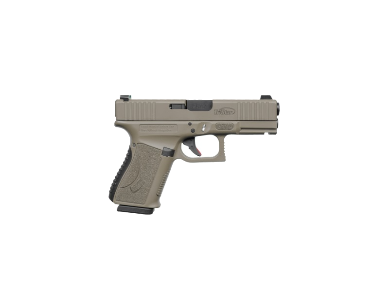 TriStar Sporting Arms Apoc 9mm Pistol – 4" Barrel, FDE