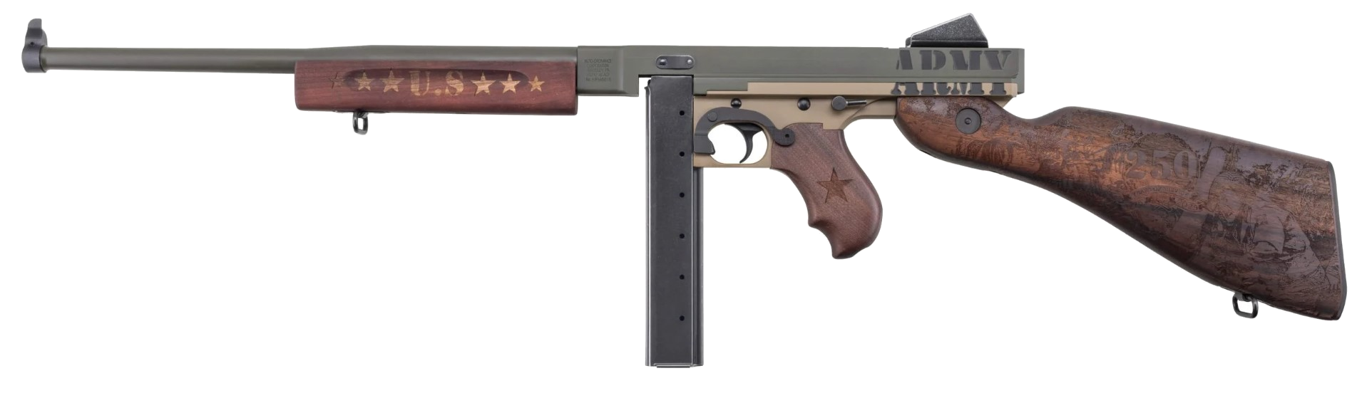 Auto-Ordnance - Thompson M1 Carbine .45 ACP Rifle – Anniversary – ODG & Coyote Tan