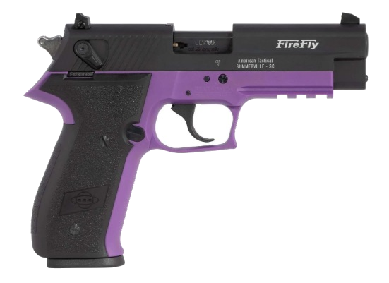 American Tactical Inc GSG Firefly .22 LR Pistol – 4" Barrel, Purple