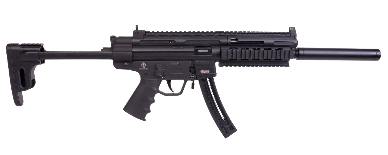 American Tactical Inc GSG-16 CARB 22LR Black 22+1 16"