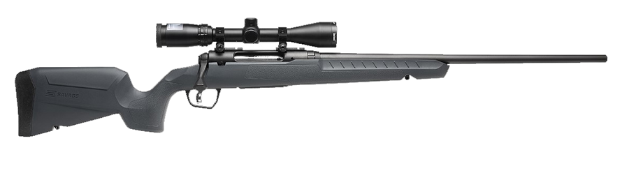 Savage Arms Axis 2 Compact XP 400 Legend Rifle – 20", 4+1, Matte, Synthetic Stock Gray Synthetic – MPN 32235