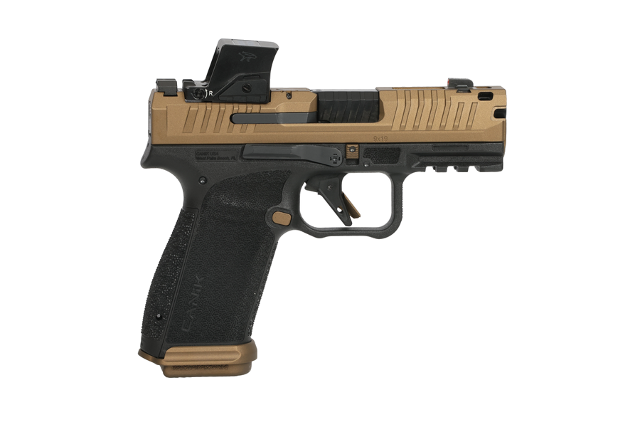 Canik Mete Mc9 Prime 9mm Pistol – Optics Ready – Bronze