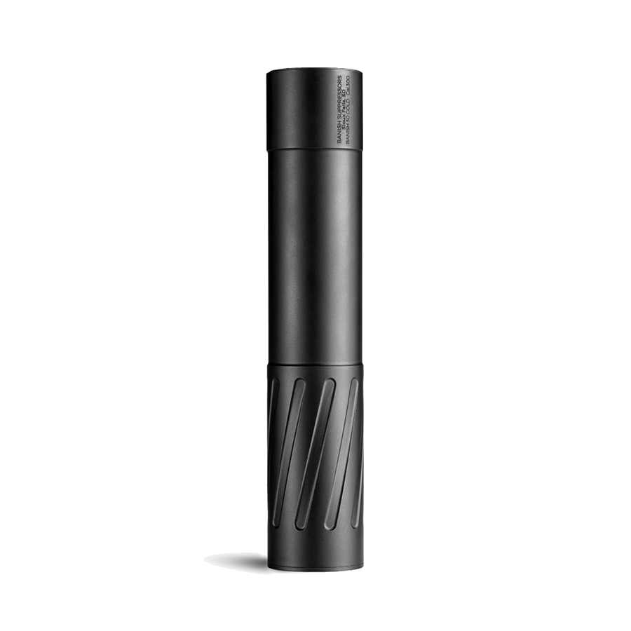 Banish 30 Gold Suppressor – Black