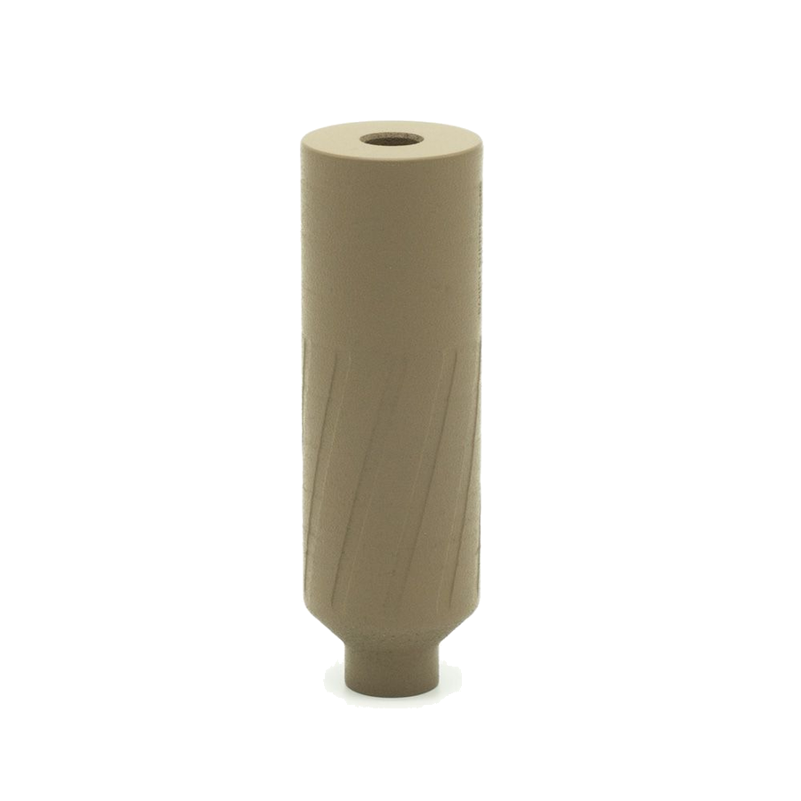 Banish 9K 9mm 1/2x28 Suppressor – Flat Dark Earth Cerakote