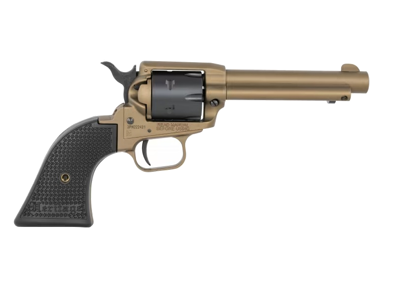Heritage Rough Rider Small Bore .22 LR Revolver – Bronze, 4.75" Barrel