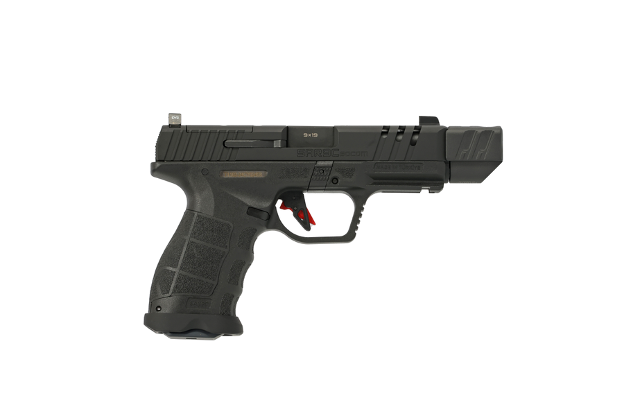SAR Firearms SAR9 Socom Compact Compensator 9mm Pistol – Black