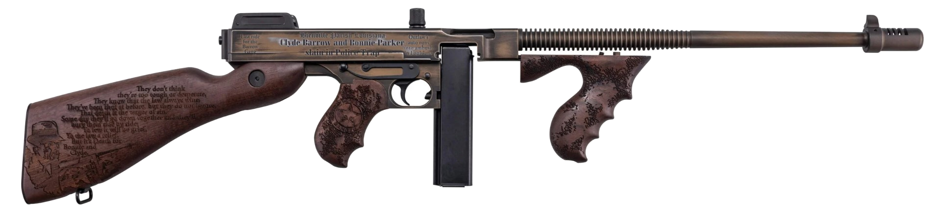 Auto-Ordnance - Thompson 1927A-1 Bonnie & Clyde .45 ACP Rifle