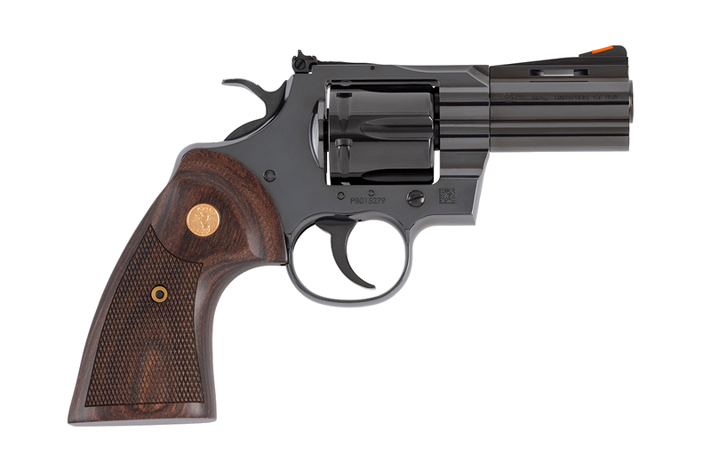 Colt Python .357 Magnum Revolver – 3" Barrel, Gold