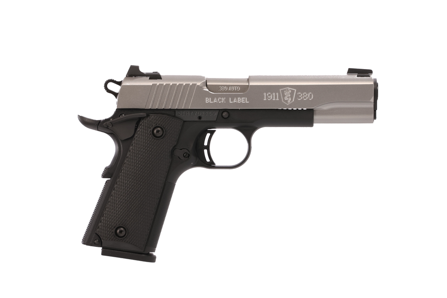 Browning 1911-380 Black Label .380 ACP Pistol – 4.25" Barrel