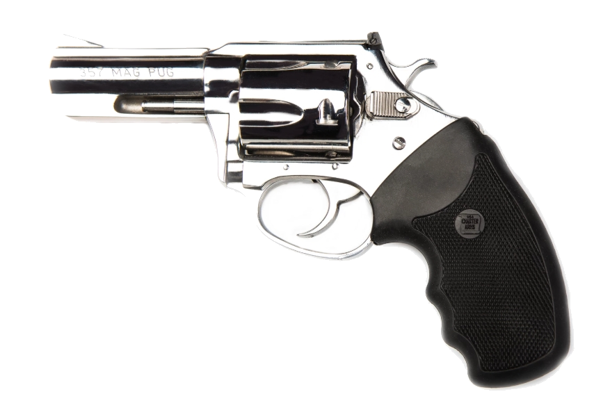 Charter Arms Mag Pug .357 Magnum Revolver – 3" Barrel, Stainless