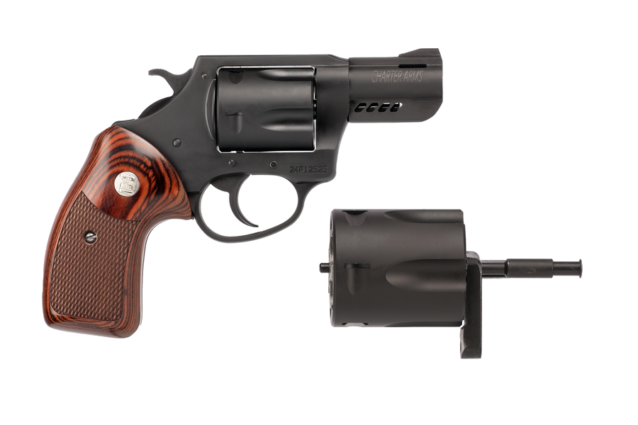 Charter Arms Double Dog Combo .357 Magnum / 38 Special / 9mm Revolver – Black