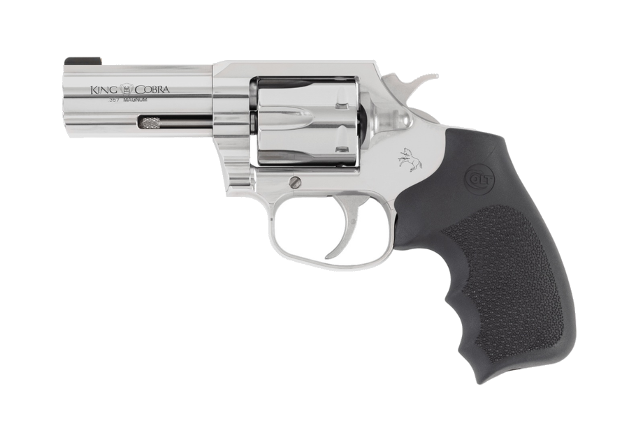 Colt King Cobra .357 Magnum Revolver – Black Hogue Overmold