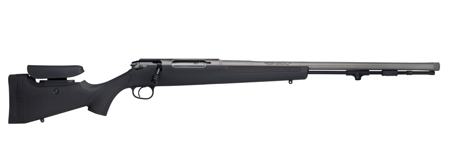 Traditions NitroBolt 50 Caliber Muzzleloader – Tungsten/Black Synthetic No Sights