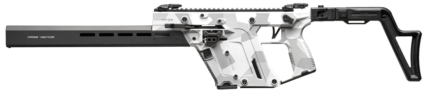 Kriss USA Vector CRB G3 .45 ACP Rifle – 16", 10+1, Arctic Delta Camo, Collapsible / Folding Telescopic Folding Stock