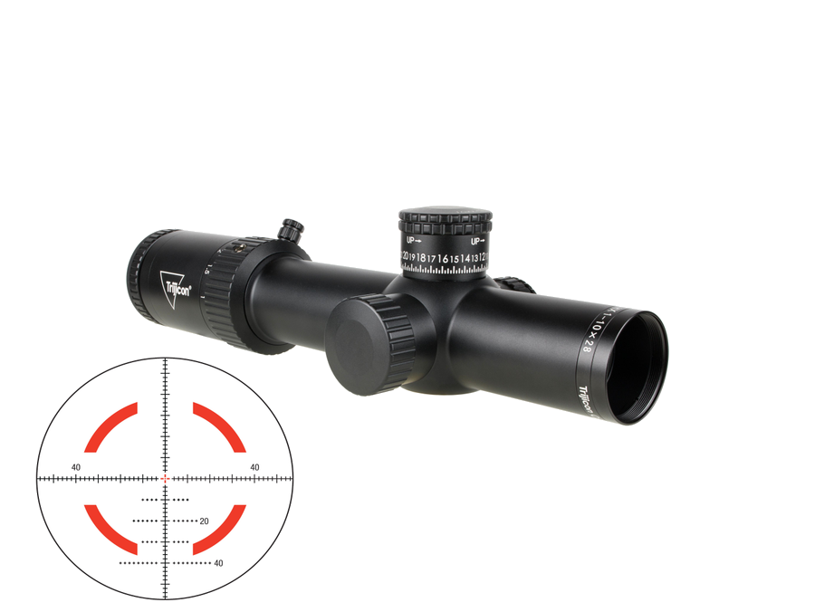 Trijicon Credo HX 1-10x28 Riflescope – MOA Green/Red Segmented Circle