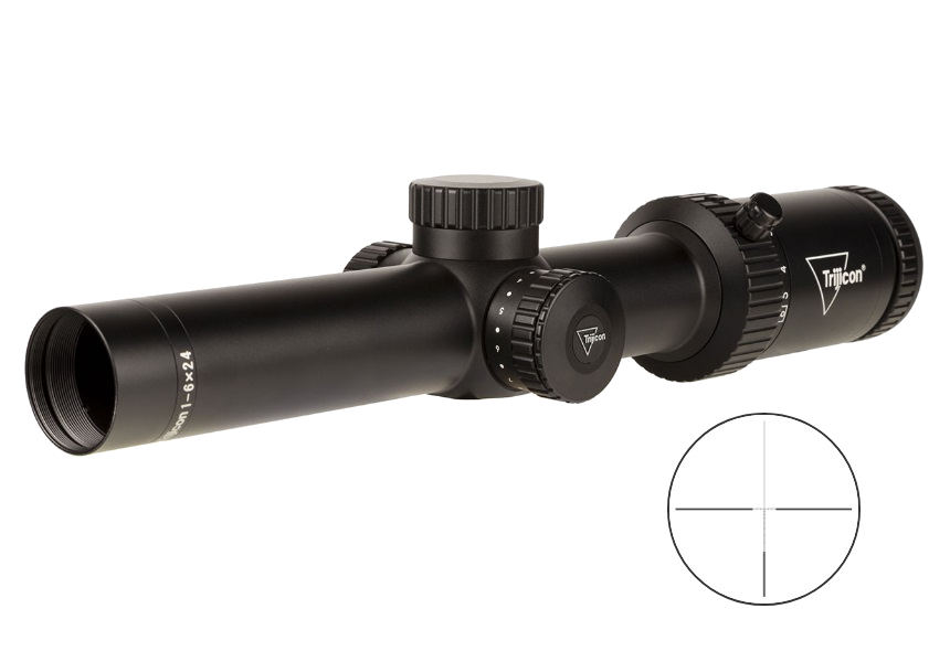 Trijicon Credo HX 1-6x24 Riflescope – BDC Hunter Hold Green Reticle