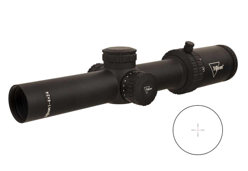 Trijicon Credo 1-4x24 Riflescope – Red MRAD Ranging