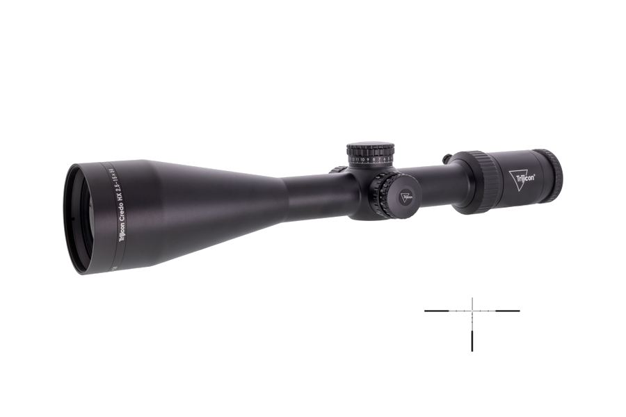 Trijicon Credo HX 2.5-15x56 Riflescope – PowerDot BDC Hunter Holds