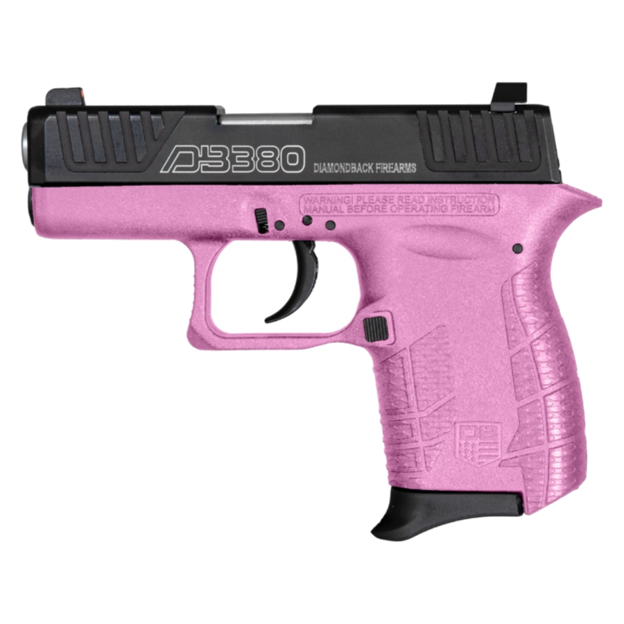 Diamondback Firearms DB380 Gen IV .380 ACP Pistol – Pink