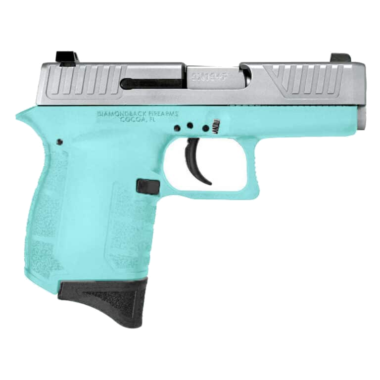 Diamondback Firearms Db9 9mm Pistol – Nickel Boron