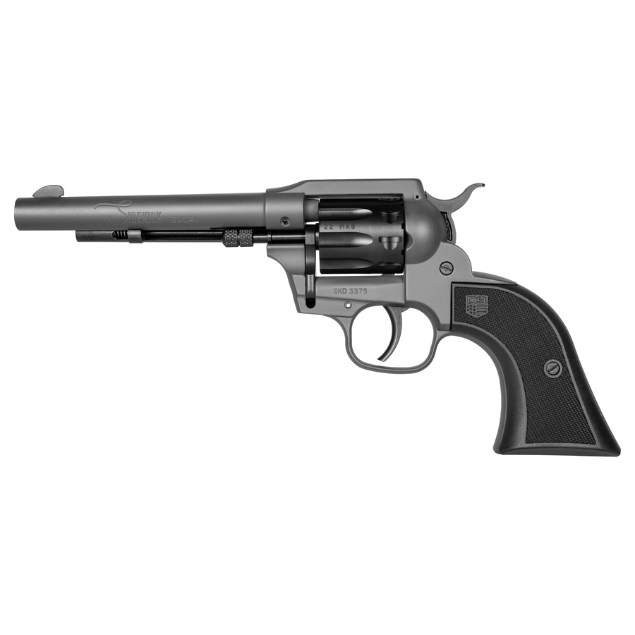 Diamondback Firearms Sidekick .22 LR / .22 Magnum Revolver – 5.5" Barrel, Grey