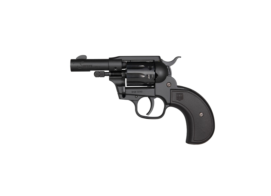 Diamondback Firearms Sidekick .22 LR / .22 Magnum Revolver – 3" Barrel, Black