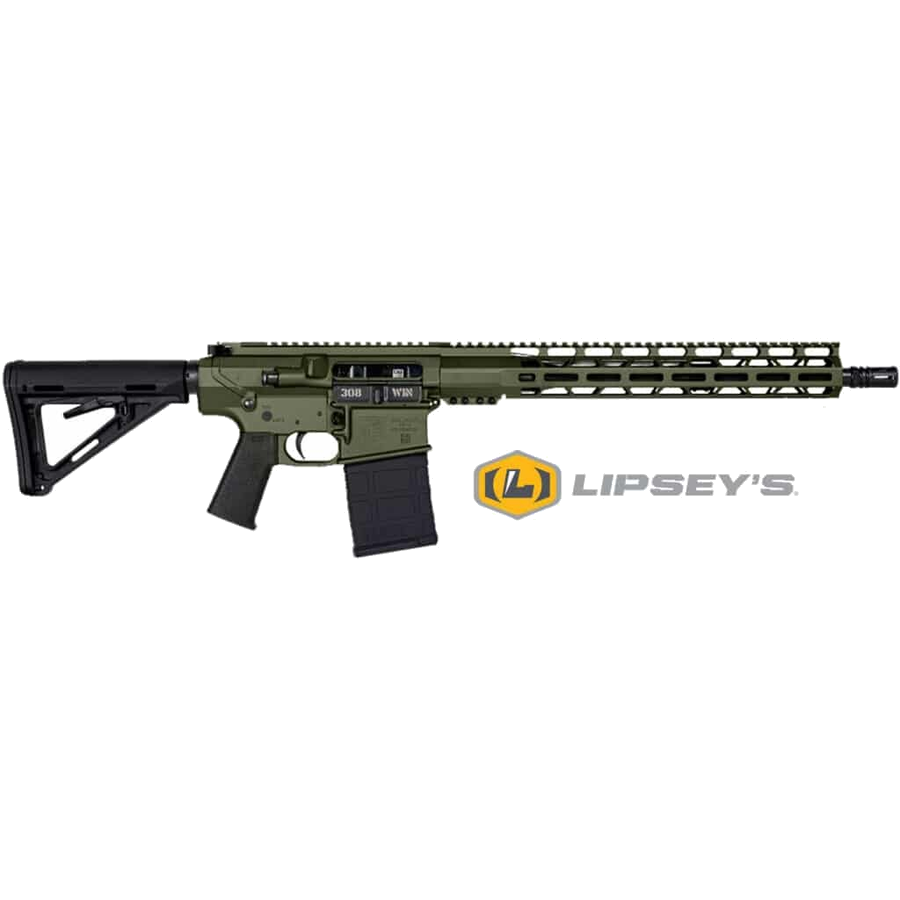 Diamondback Firearms Carbon DB10 .308 Win Rifle – 16" Barrel, OD Green