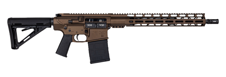 Diamondback Firearms Carbon DB10 .308 Win Rifle – 16" Barrel, Bronze