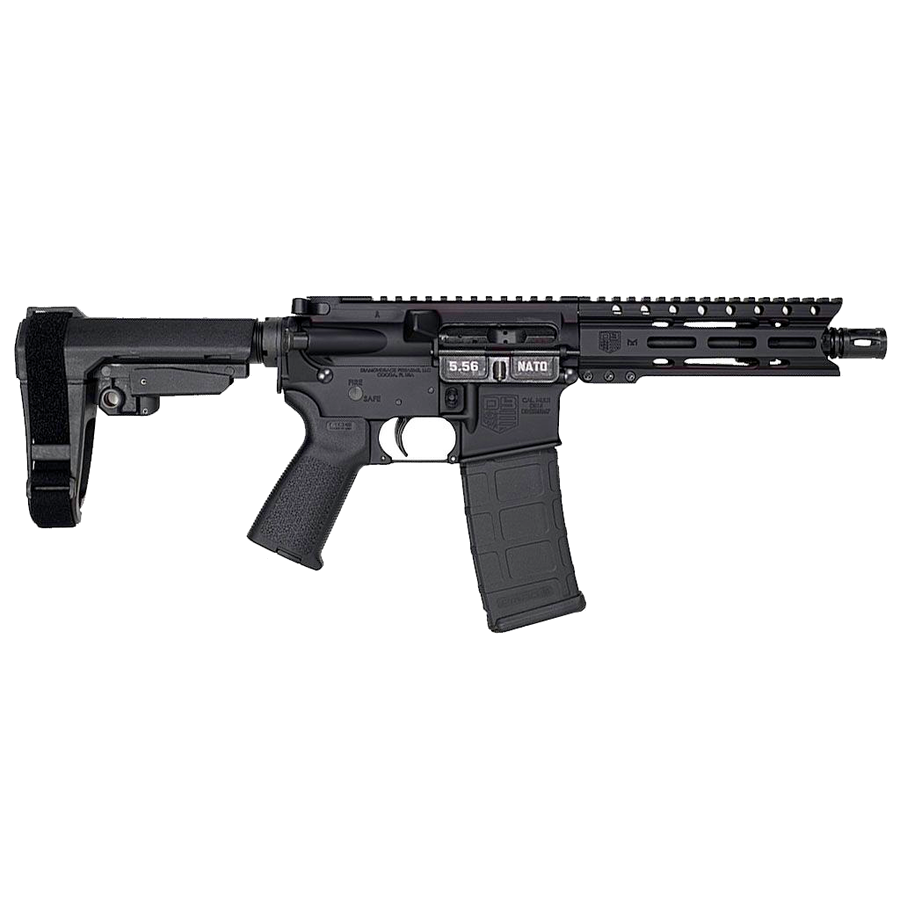 Diamondback Firearms DB15 5.56 NATO Pistol – 7" SBA3 Brace Black