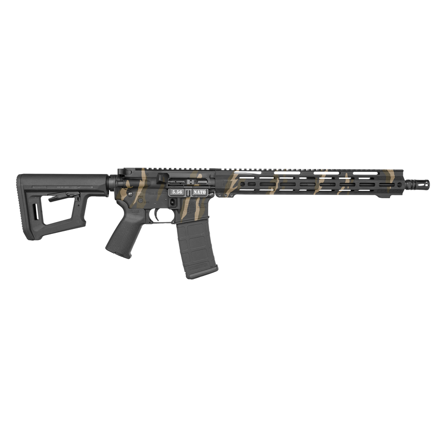 Diamondback Firearms Carbon DB15 Rifle – .223 Rem / 5.56 NATO, Tiger Stripe Camo