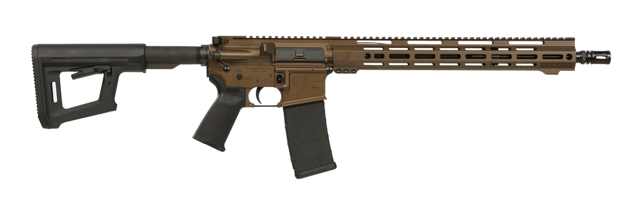 Diamondback Firearms Carbon DB15 Rifle – .223 Rem / 5.56 NATO, Midnight Bronze Cerakote
