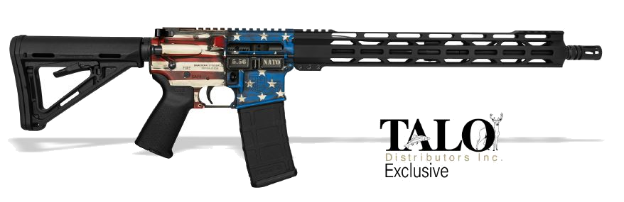 Diamondback Firearms Carbon DB15 Rifle – .223 Rem / 5.56 NATO, American Flag Cerakote
