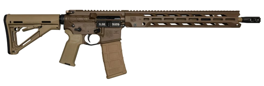 Diamondback Firearms Obsidian DB15 5.56 NATO Rifle – Brown