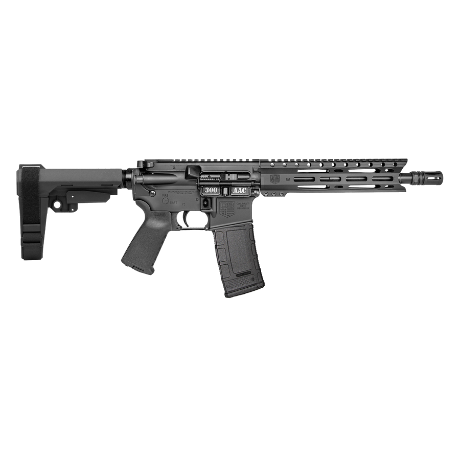 Diamondback Firearms DB15 .300 Blackout Pistol – 10" SBA3 Brace Black